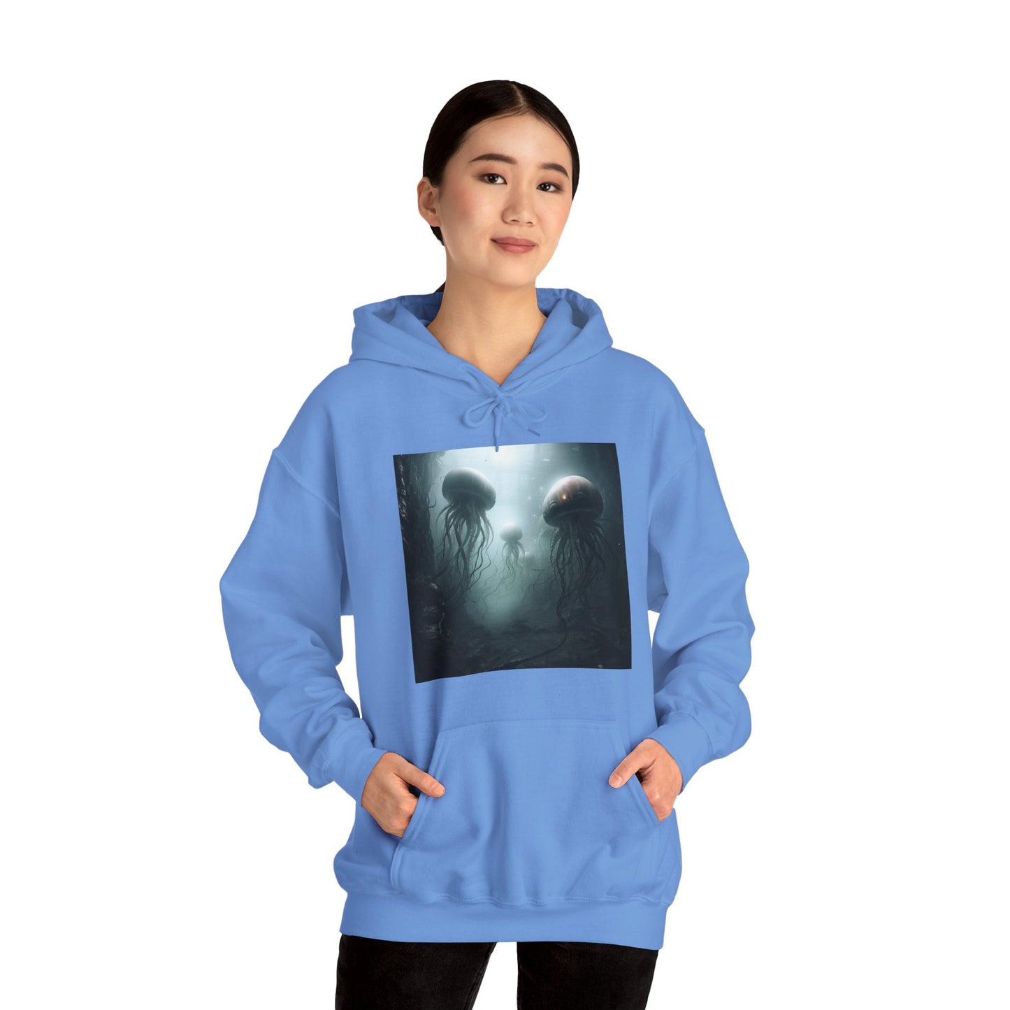 Alien Jellyfish Unisex Heavy Blend Hooded Sweatshirt