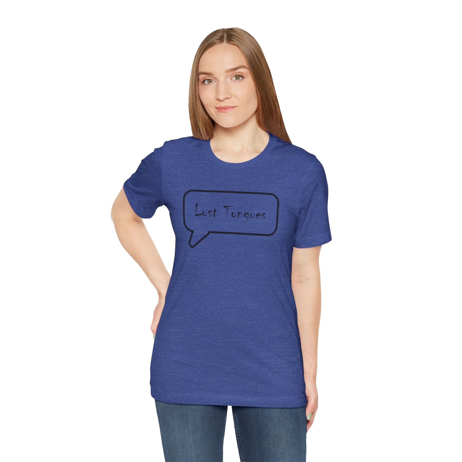 Lost Tongues Unisex Jersey Short Sleeve Tee