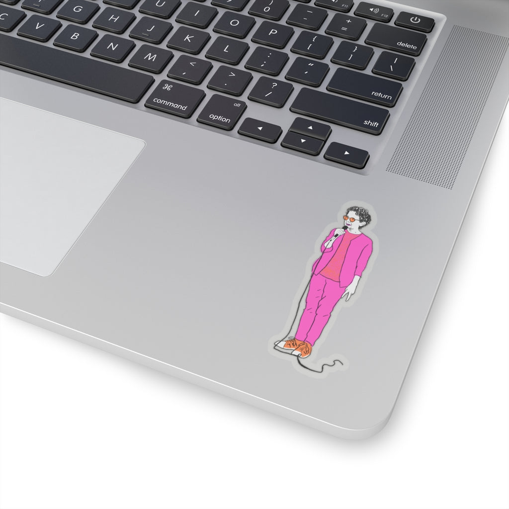 Draw and Guffaw Loren K Little Old Lesbian Kiss-Cut Stickers