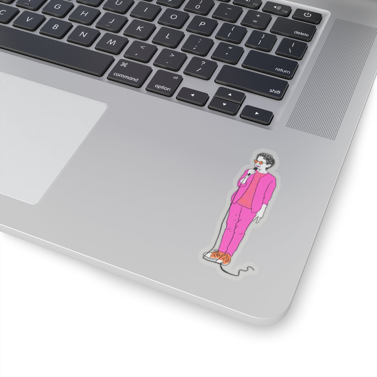 Draw and Guffaw Loren K Little Old Lesbian Kiss-Cut Stickers