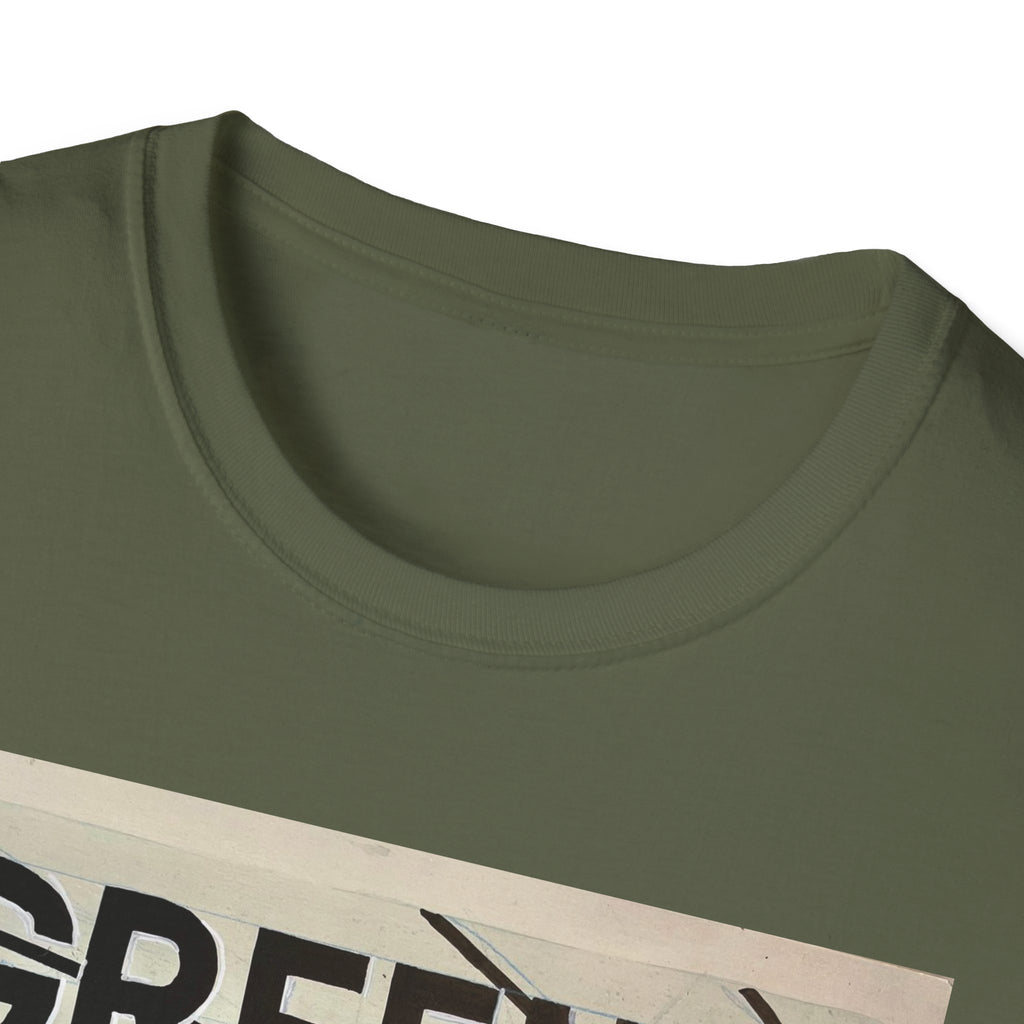 Martian Green Thumbs Unisex Softstyle T-Shirt