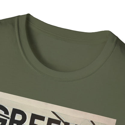 Martian Green Thumbs Unisex Softstyle T-Shirt