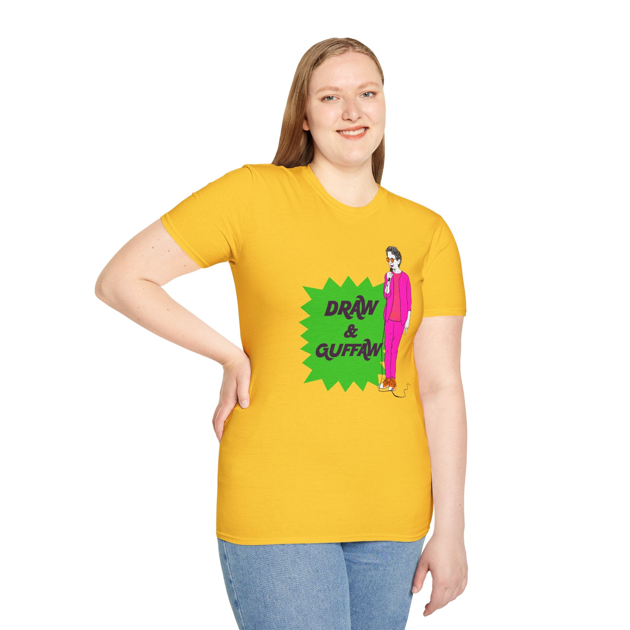 Draw and Guffaw Unisex Softstyle T-Shirt