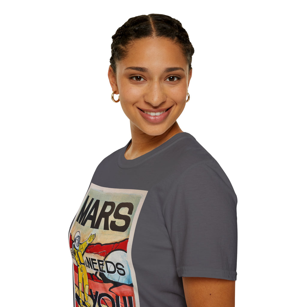 Mars Needs You Unisex Softstyle T-Shirt
