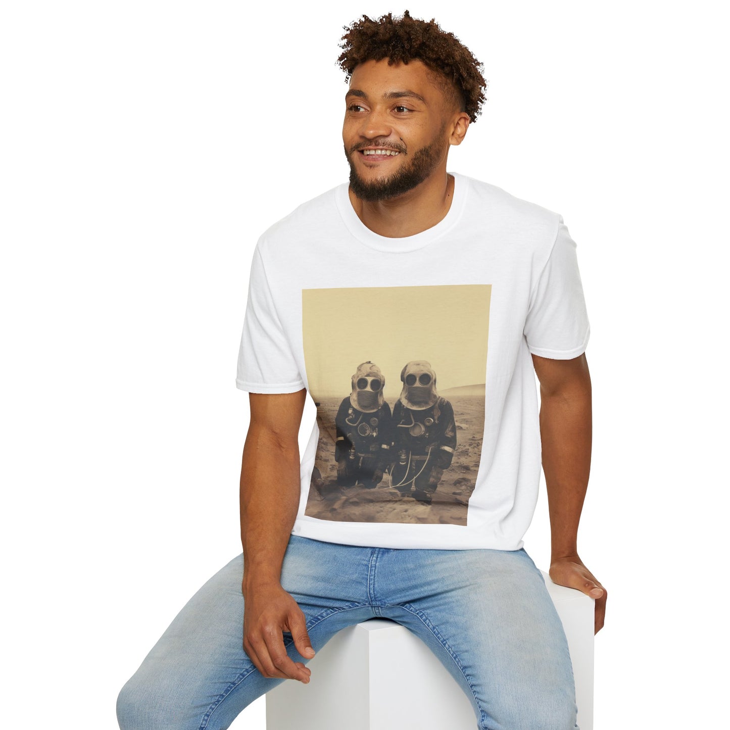 Mars Martians Unisex Softstyle T-Shirt