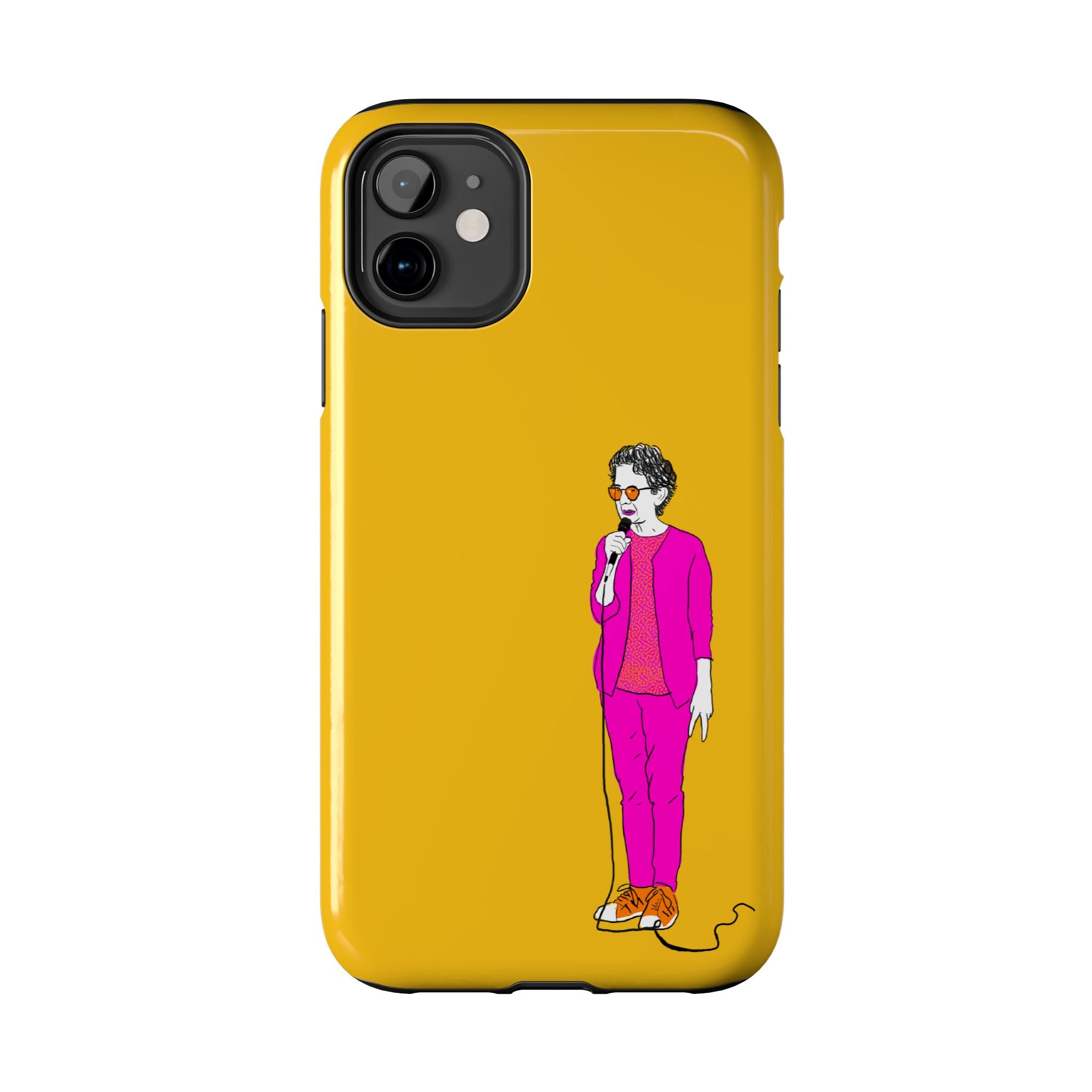 Loren K Little Old Lesbian Tough Phone Cases