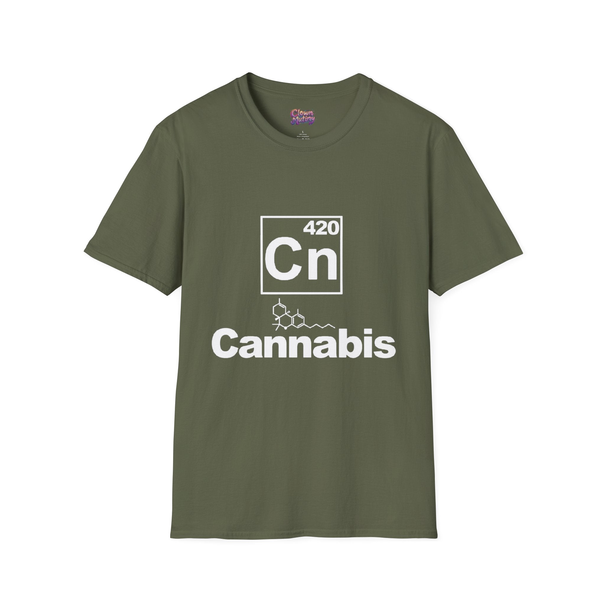 420 Cannabis Chemistry Unisex Softstyle T-Shirt