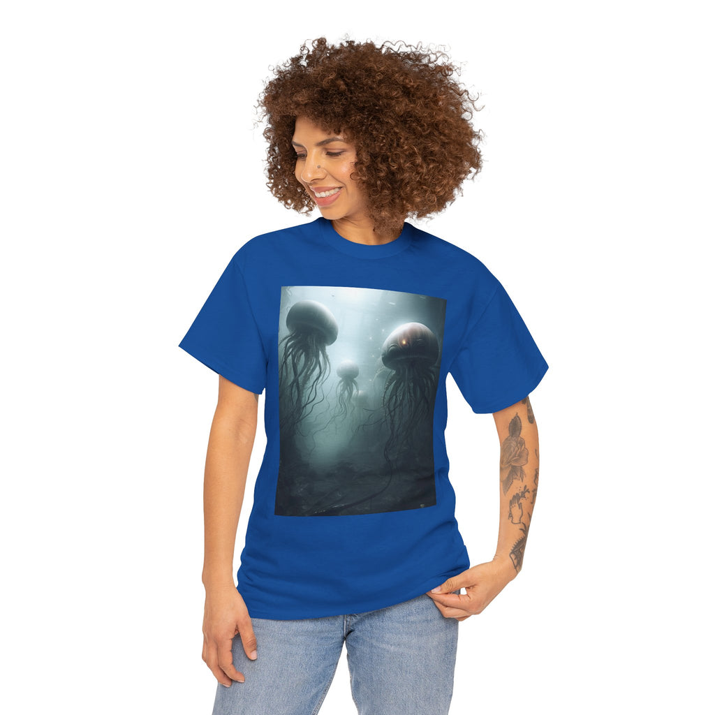 Alien Jellyfish Unisex Heavy Cotton Tee