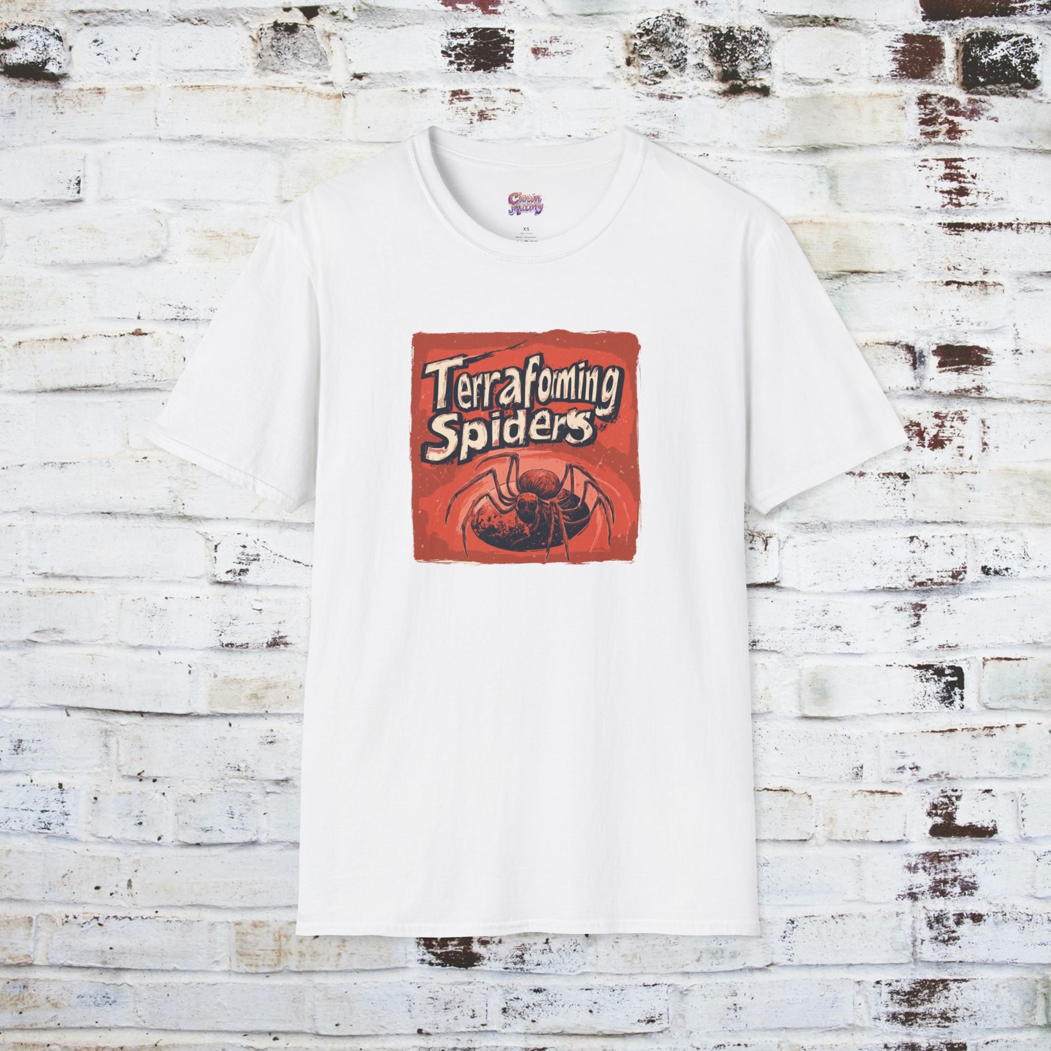Terraforming Spiders Unisex Softstyle T-Shirt