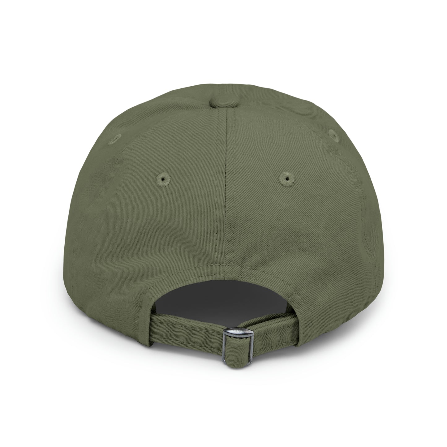 Green Army Leaf Unisex Distressed Cap