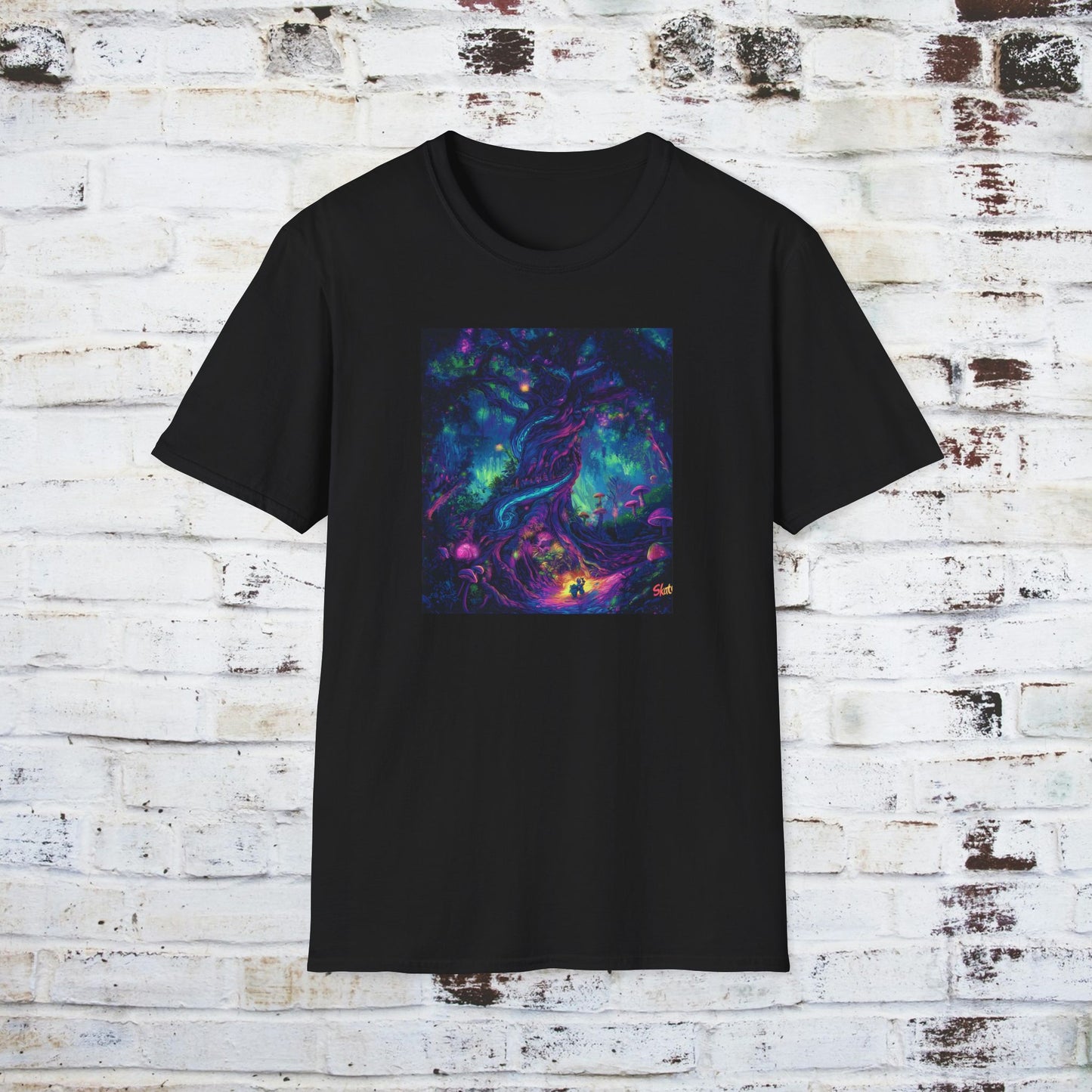 Skates Tree Unisex Softstyle T-Shirt