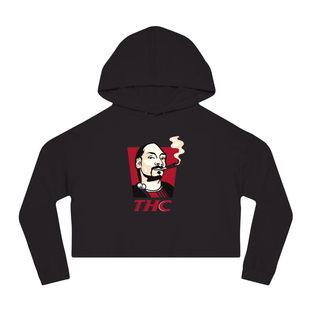 Bucket Love Cropped Hooded Sweatshirt - Chill Vibes