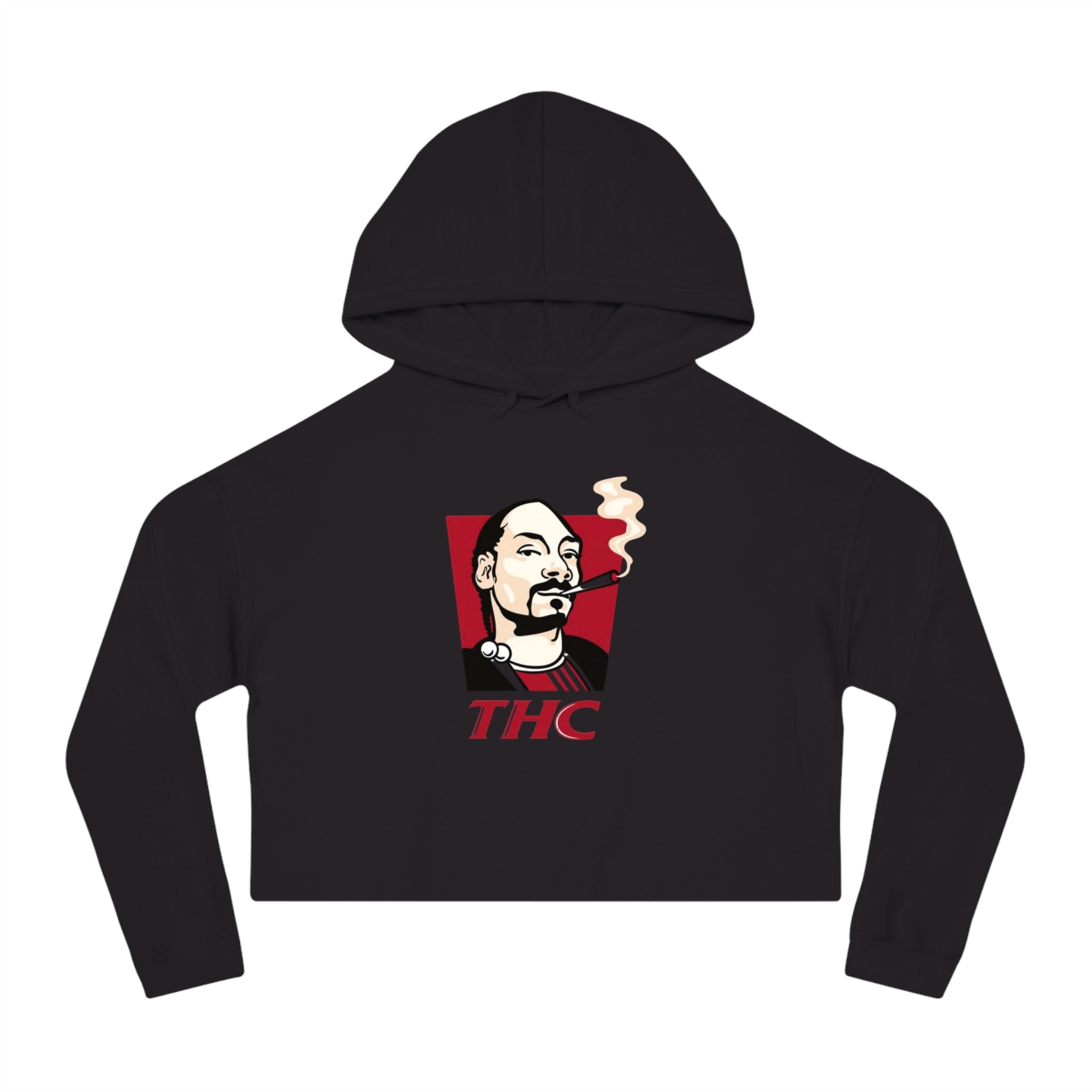 Bucket Love Cropped Hooded Sweatshirt - Chill Vibes