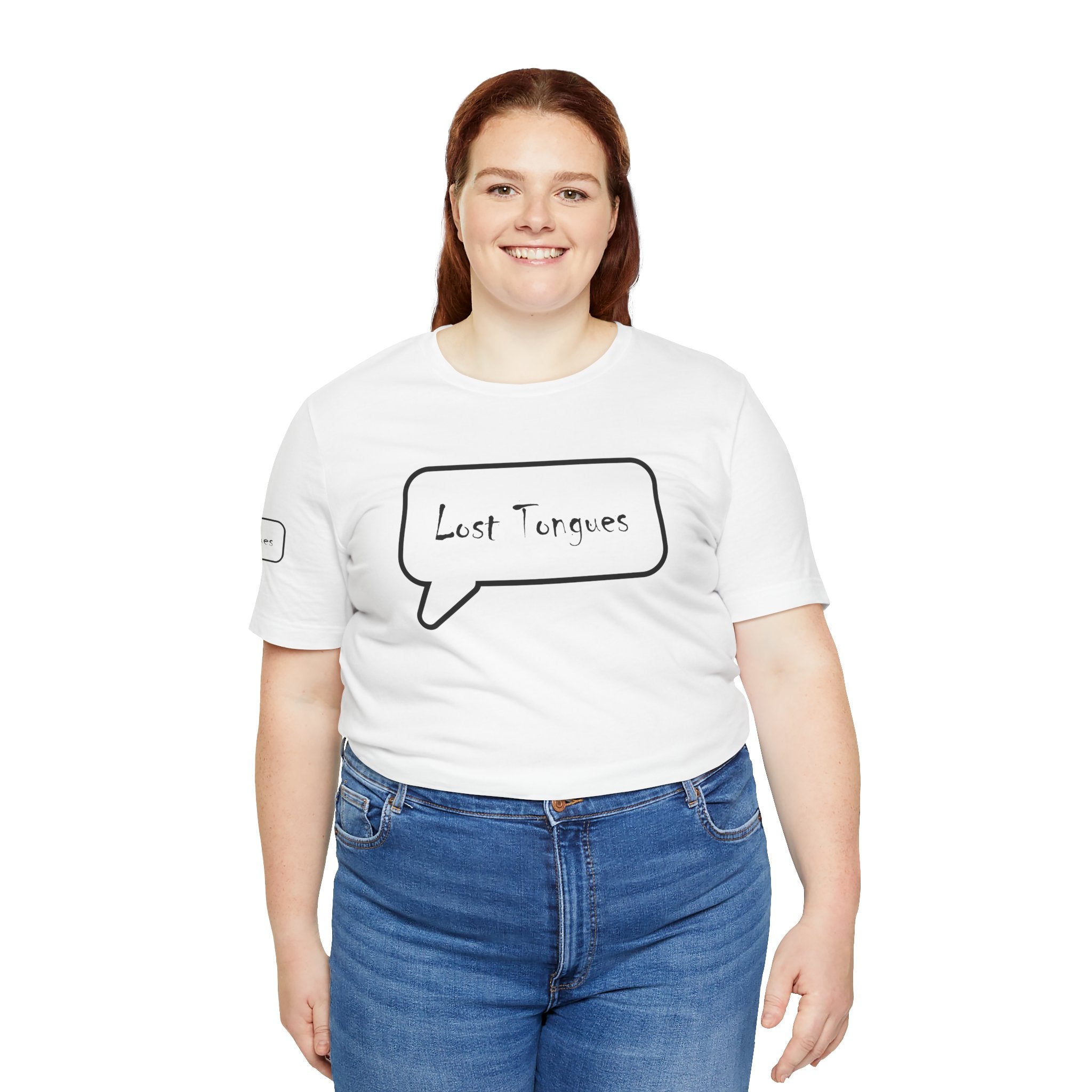 Lost Tongues Unisex Jersey Short Sleeve Tee