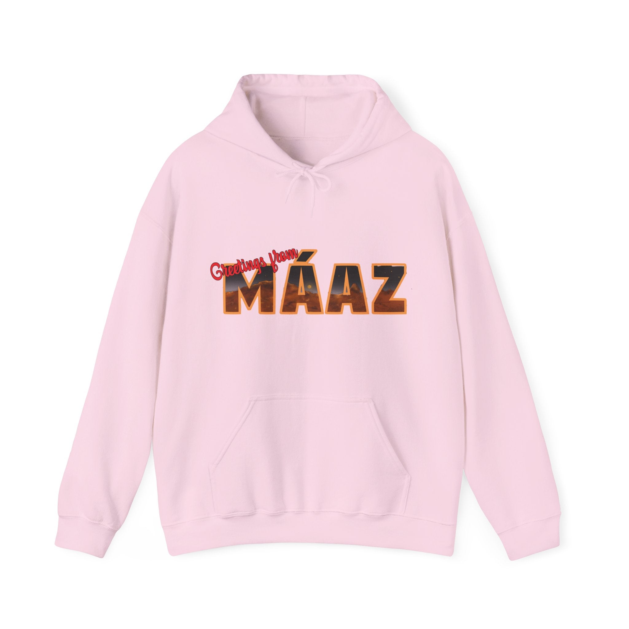 Greetings from Máaz Martians Unisex Heavy Blend Hooded Sweatshirt