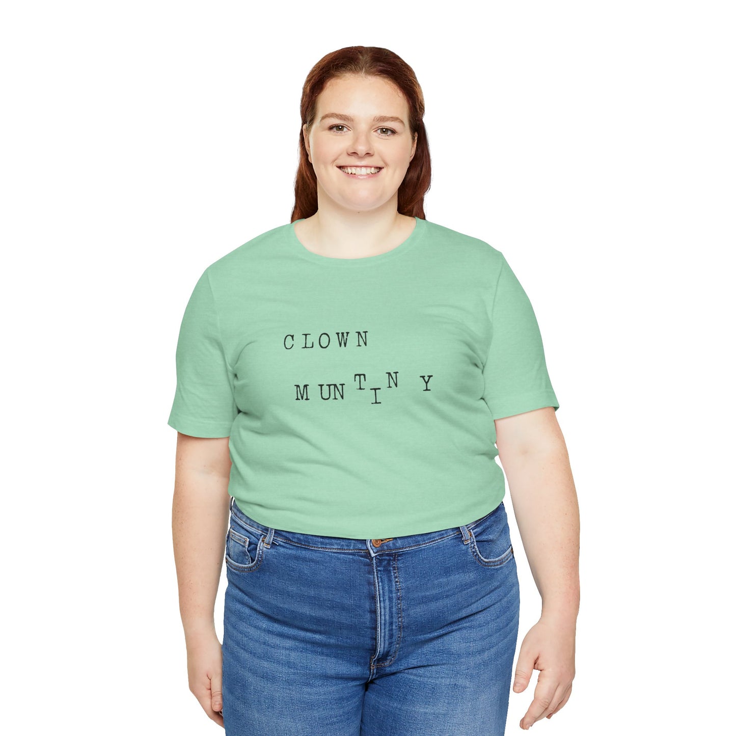 Clown Mutiny Unisex Jersey Short Sleeve Tee