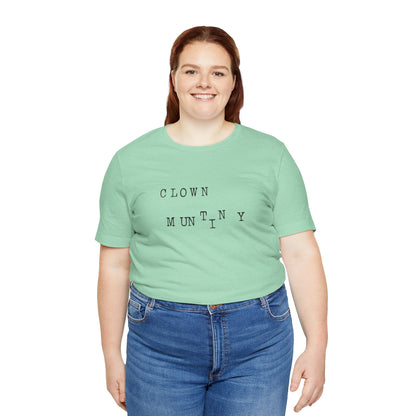Clown Mutiny Unisex Jersey Short Sleeve Tee