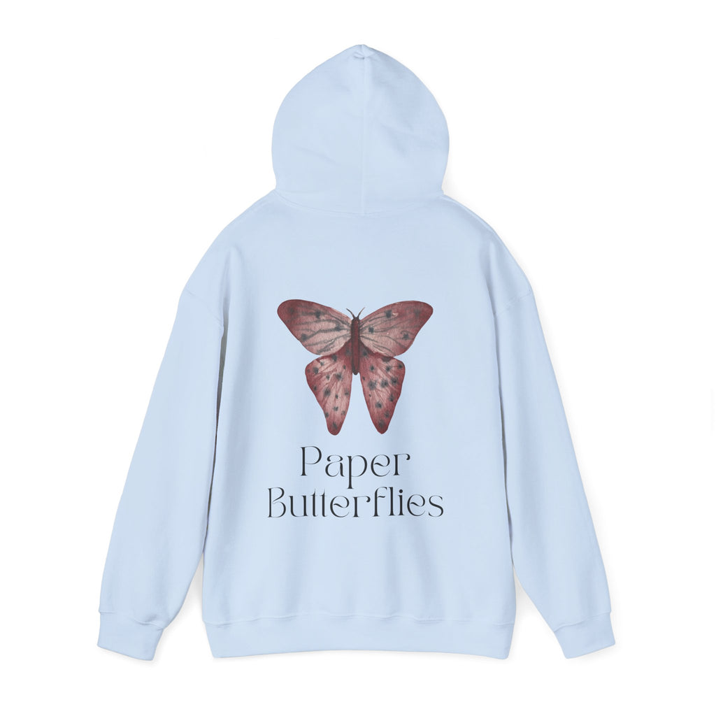 Paper Butterflies Unisex Heavy Blend Hooded Sweatshirt