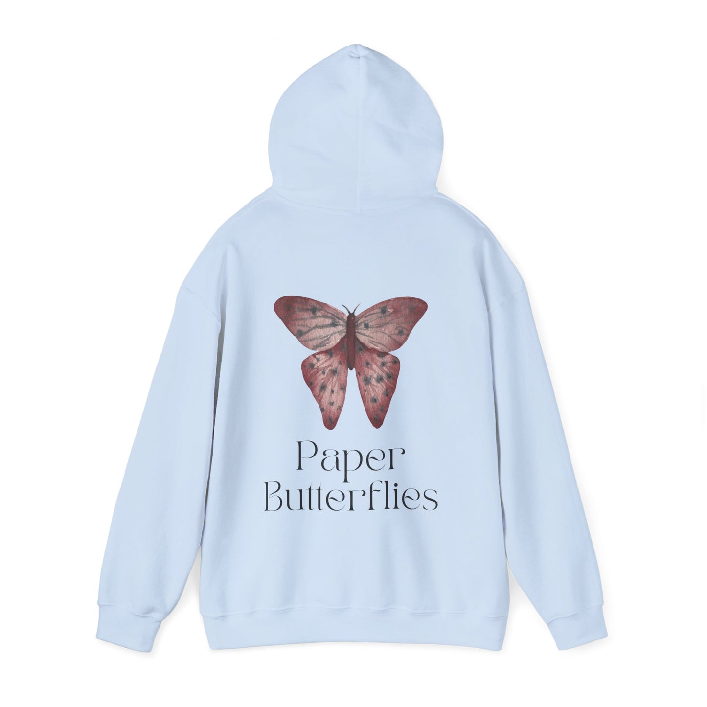 Paper Butterflies Unisex Heavy Blend Hooded Sweatshirt