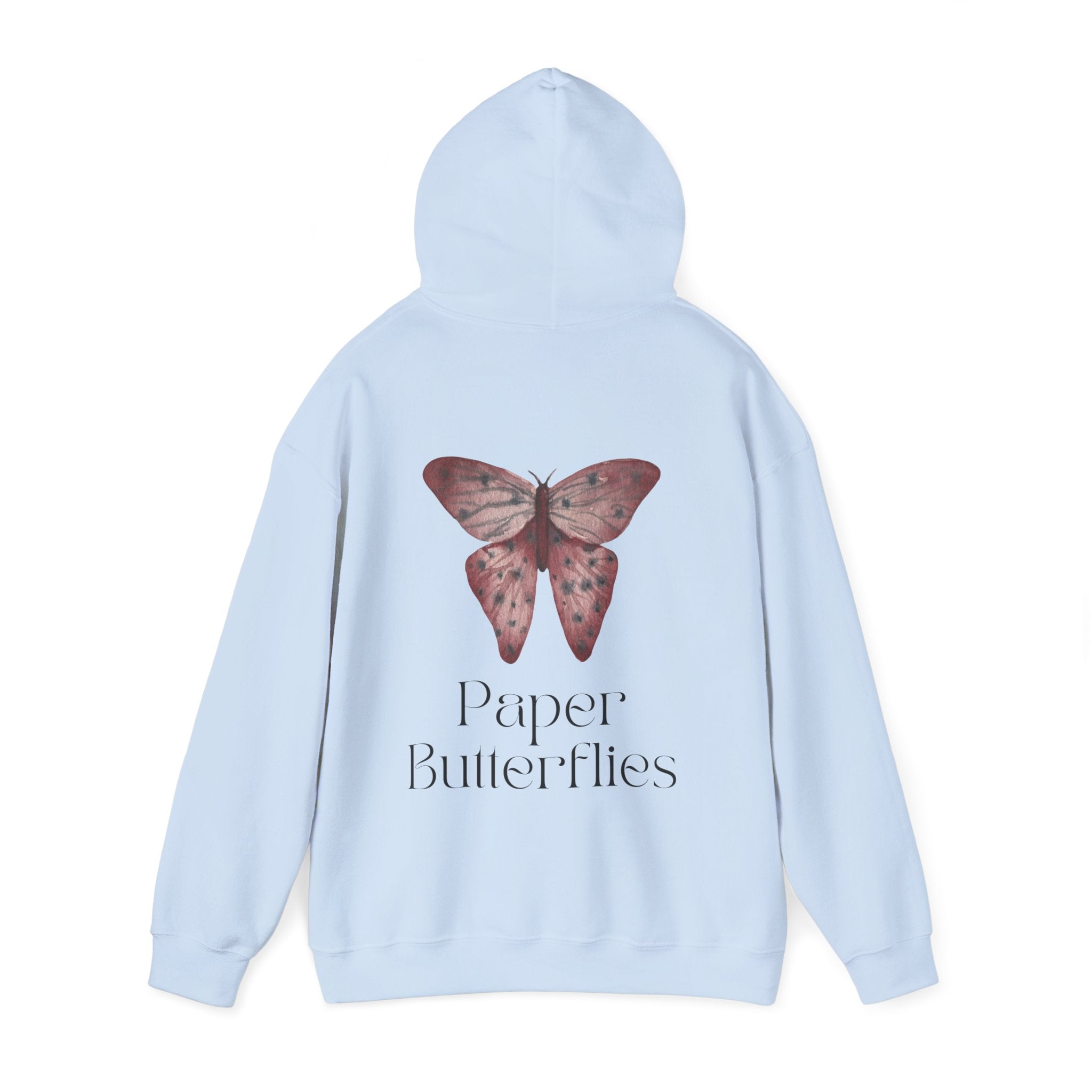 Paper Butterflies Unisex Heavy Blend Hooded Sweatshirt