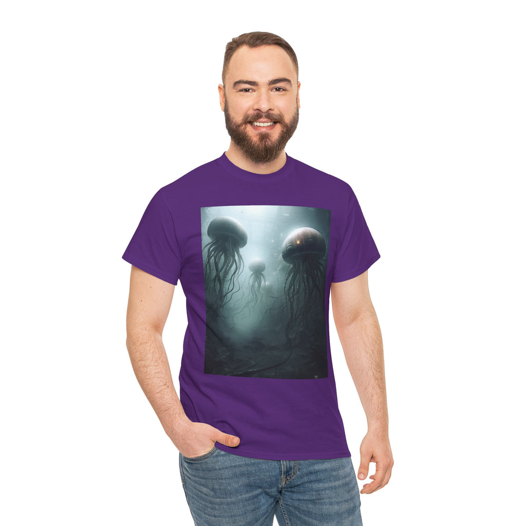 Alien Jellyfish Unisex Heavy Cotton Tee