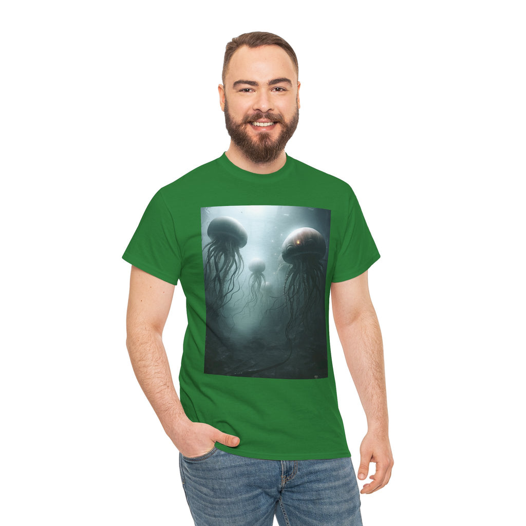 Alien Jellyfish Unisex Heavy Cotton Tee