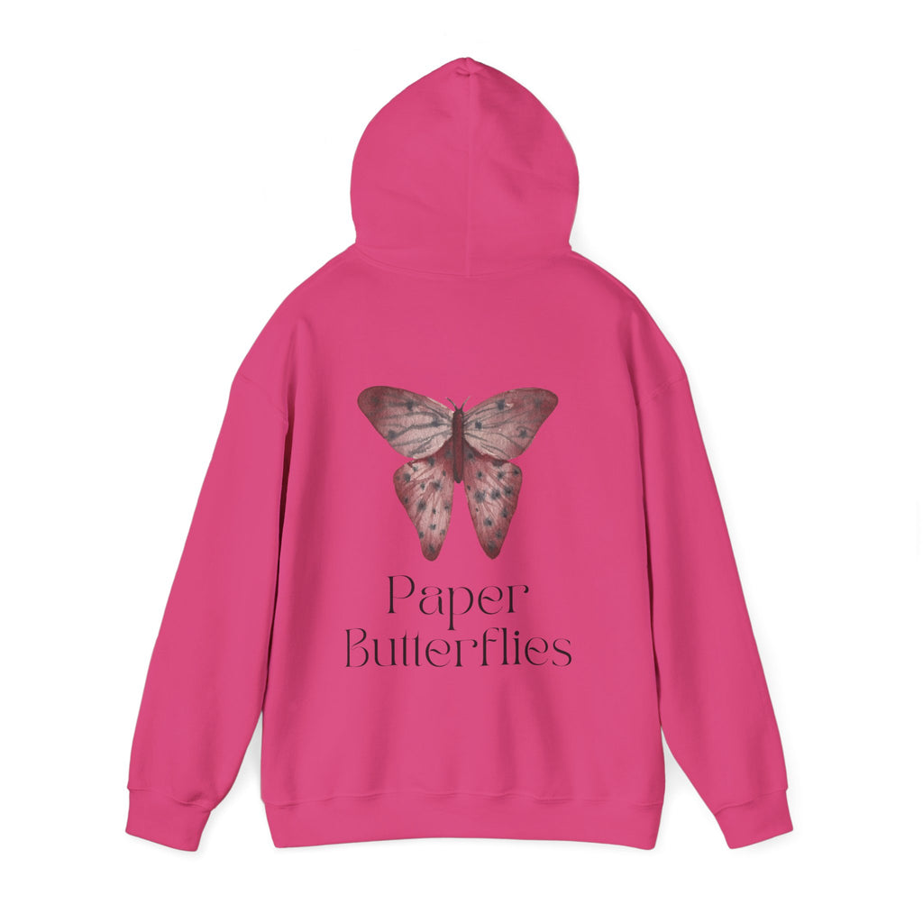 Paper Butterflies Unisex Heavy Blend Hooded Sweatshirt