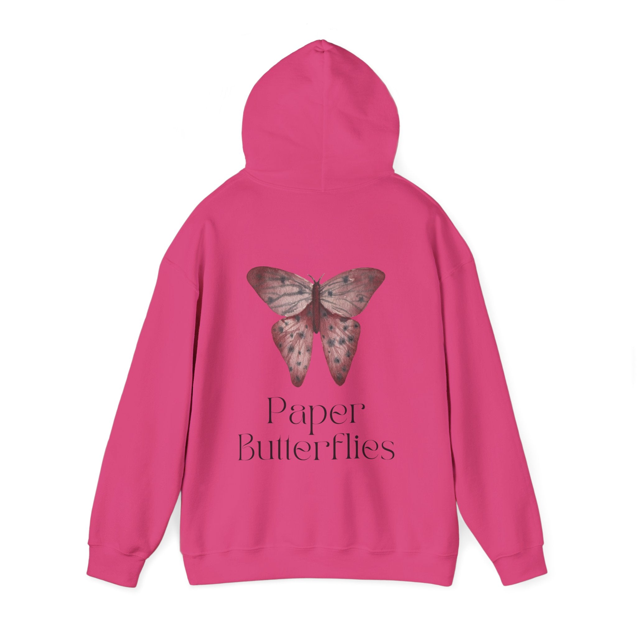 Paper Butterflies Unisex Heavy Blend Hooded Sweatshirt