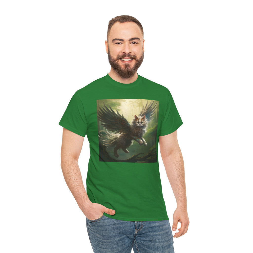 Fantasy Cat Unisex Heavy Cotton Tee