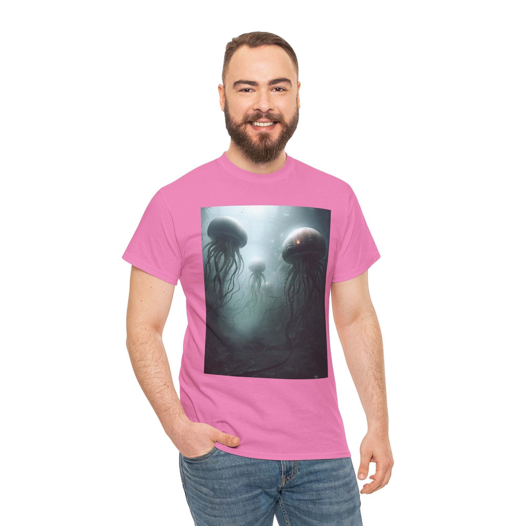 Alien Jellyfish Unisex Heavy Cotton Tee
