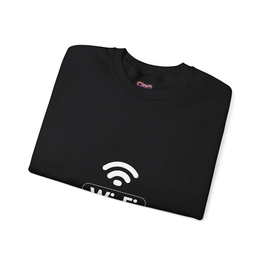 Wi-Fi Love Language Sweatshirt - Unisex Heavy Blend Crewneck