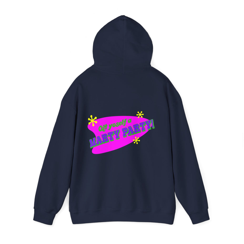 Marty Party Unisex Heavy Blend Hooded Sweatshirt