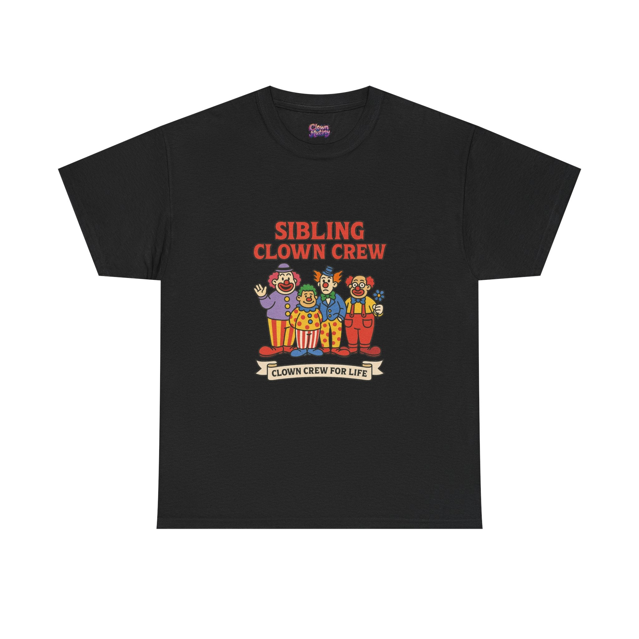 Clown Siblings Unisex Heavy Cotton Tee