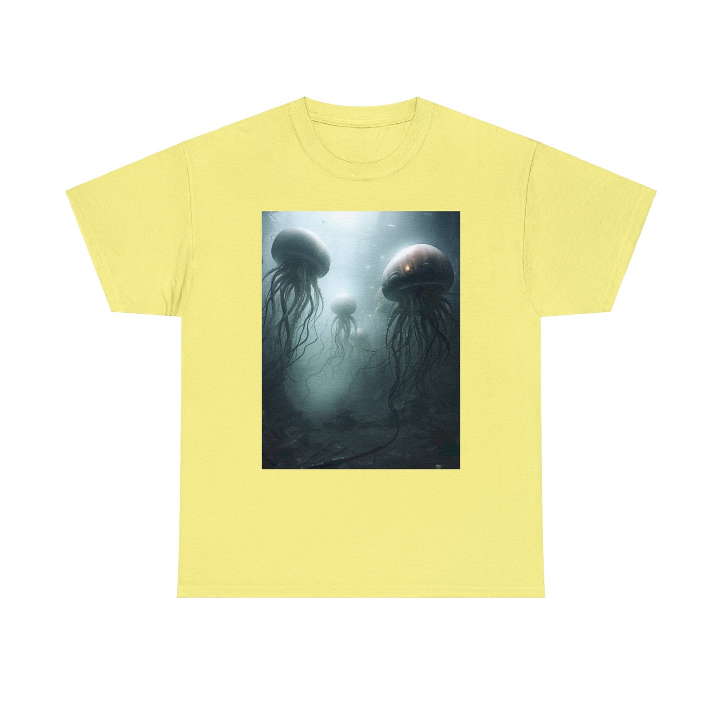 Alien Jellyfish Unisex Heavy Cotton Tee