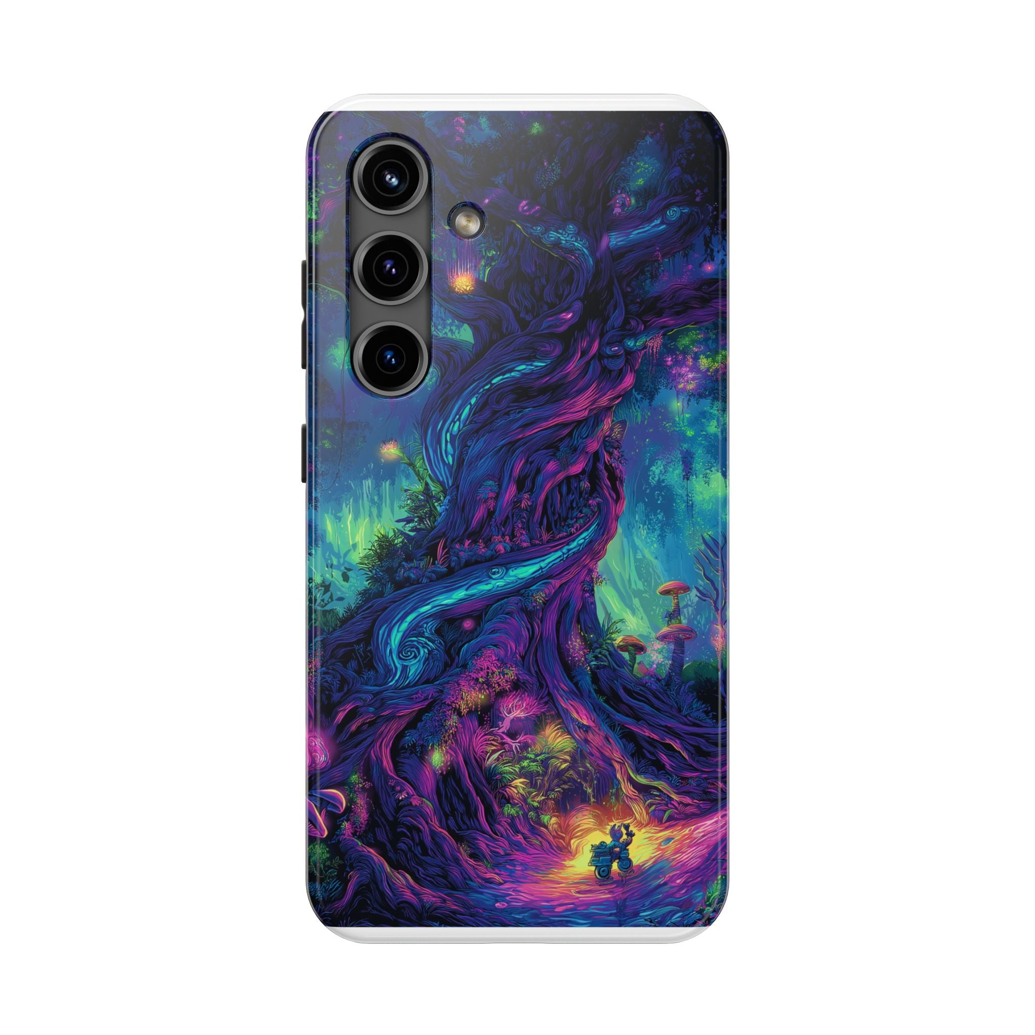 Psychedelic Tree Tough Phone Cases