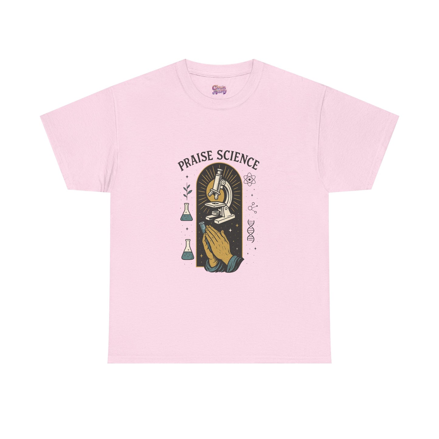 Praise Science Unisex Heavy Cotton Tee - Science Lover's T-Shirt for Educators and Students