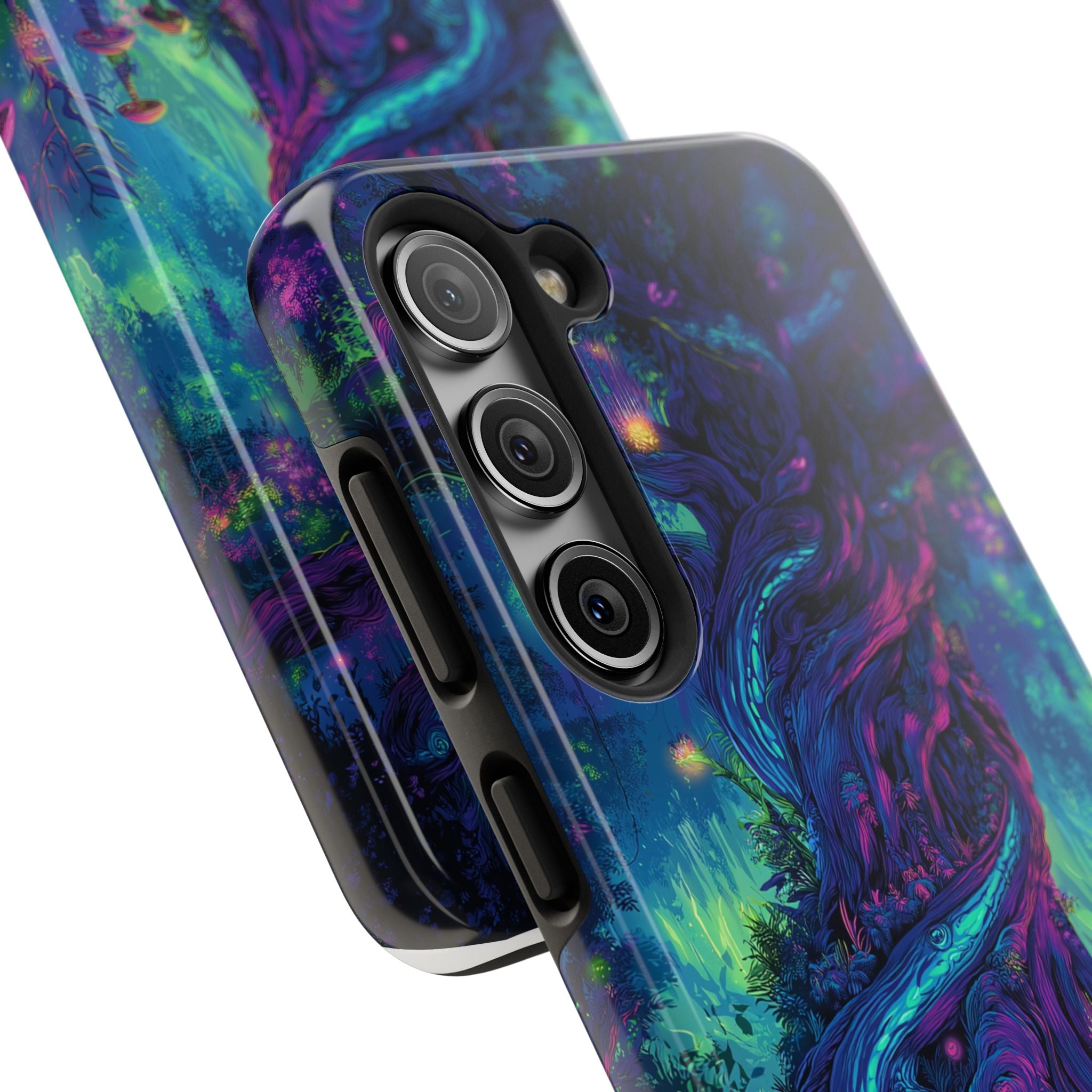 Psychedelic Tree Tough Phone Cases