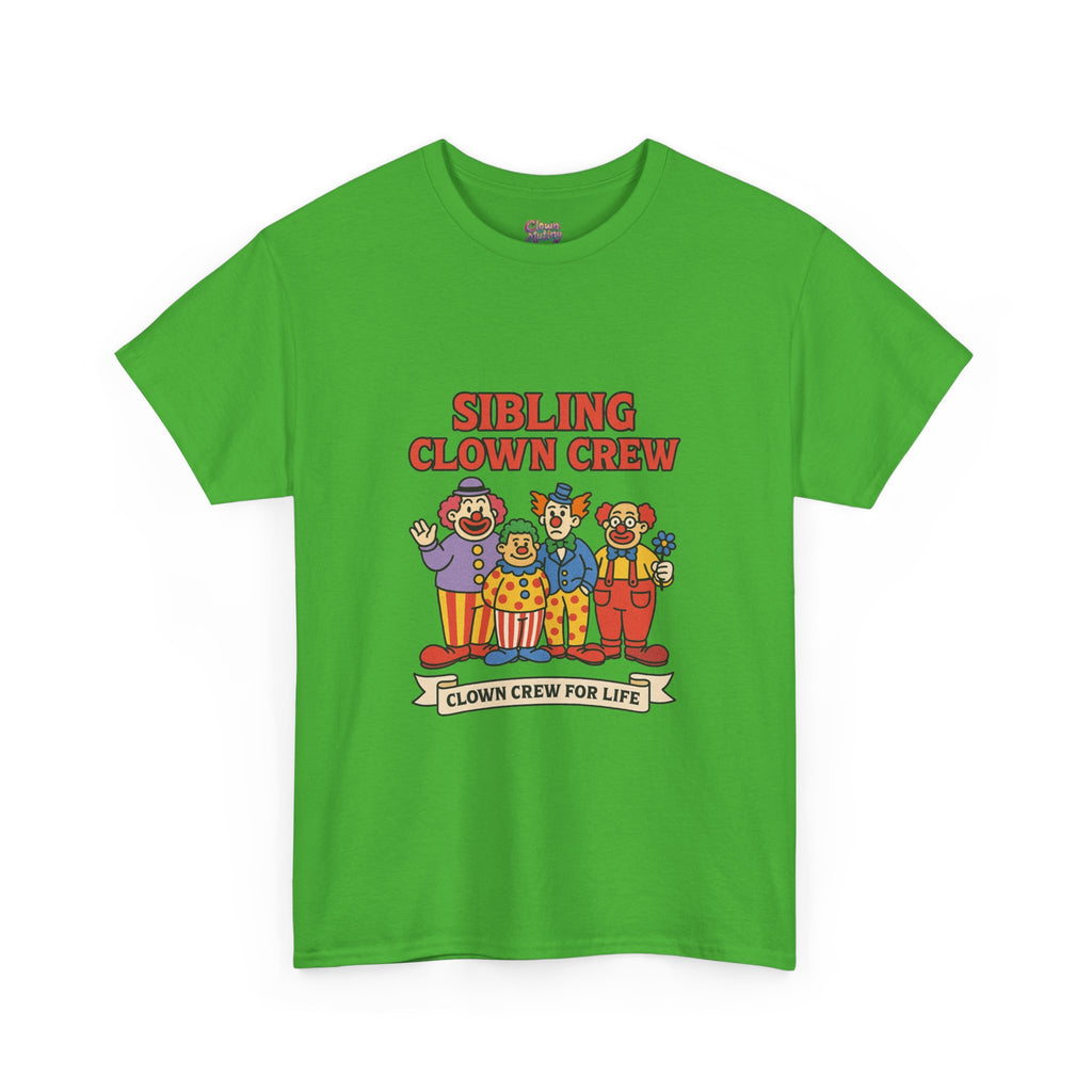 Clown Siblings Unisex Heavy Cotton Tee
