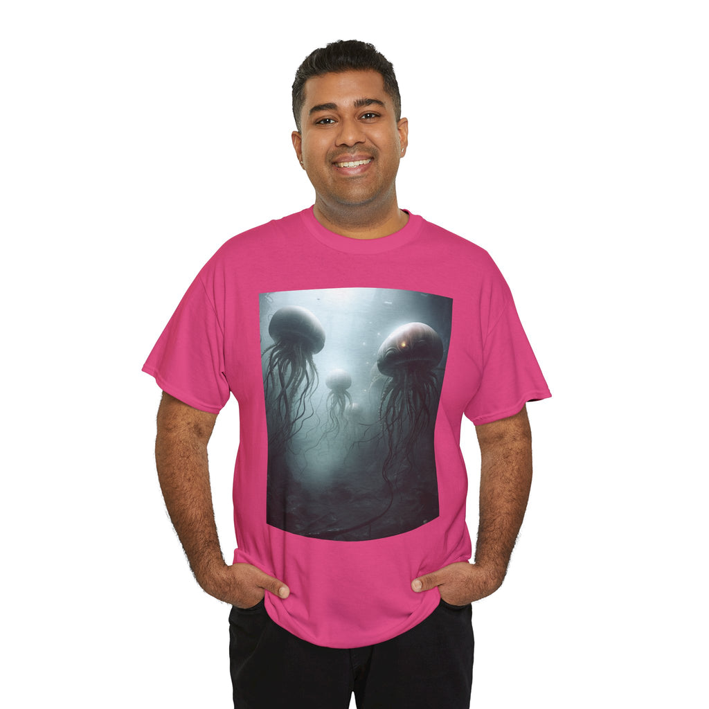 Alien Jellyfish Unisex Heavy Cotton Tee