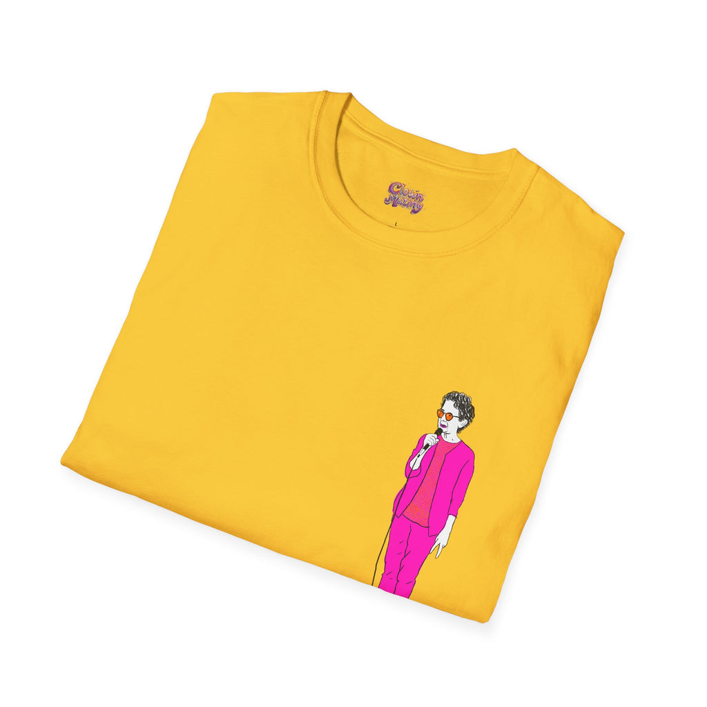 Draw and Guffaw Loren K Little Old Lady Unisex Softstyle T-Shirt