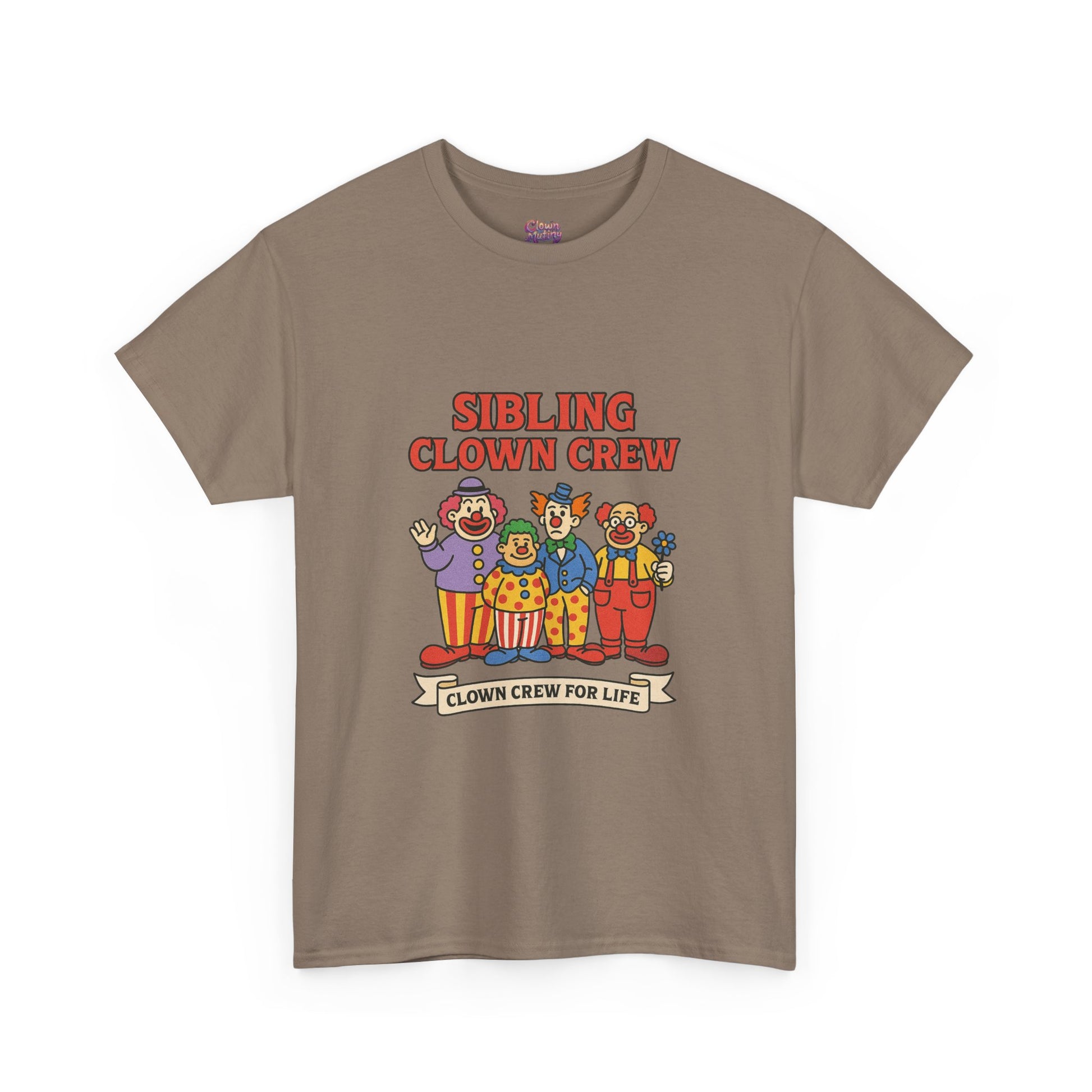 Clown Siblings Unisex Heavy Cotton Tee