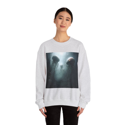 Alien Jellyfish Unisex Heavy Blend Crewneck Sweatshirt