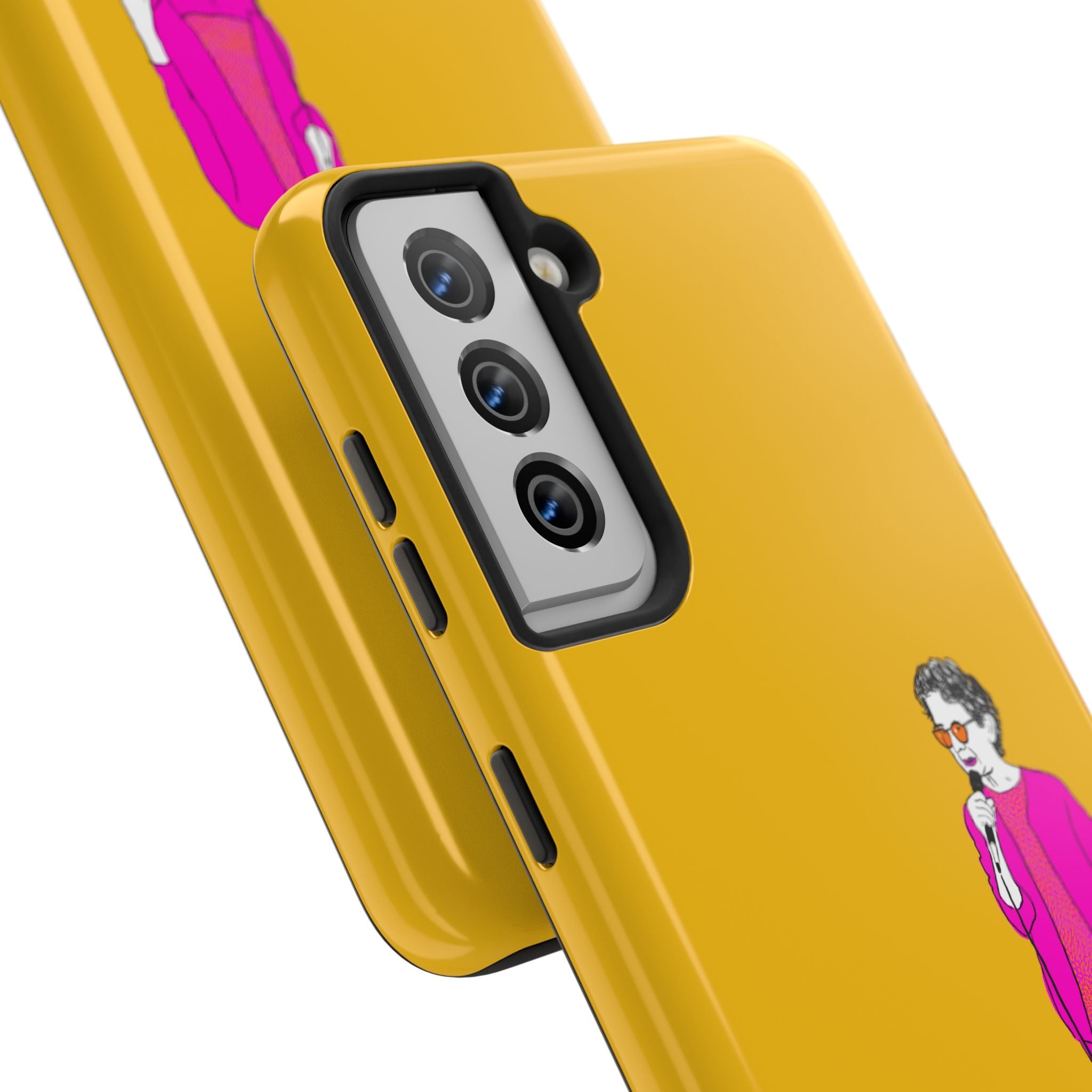Loren K Little Old Lesbian Tough Phone Cases