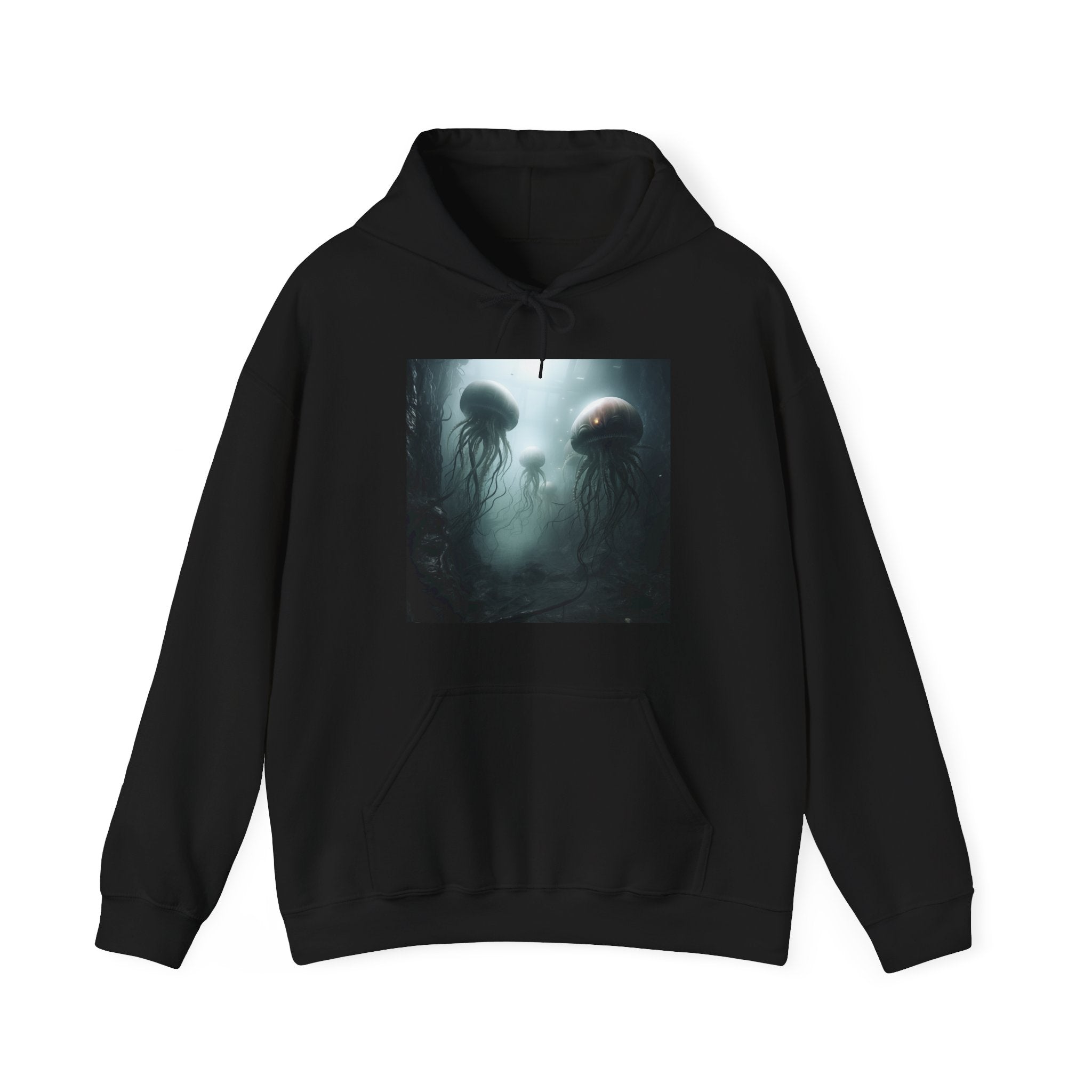 Alien Jellyfish Unisex Heavy Blend Hooded Sweatshirt
