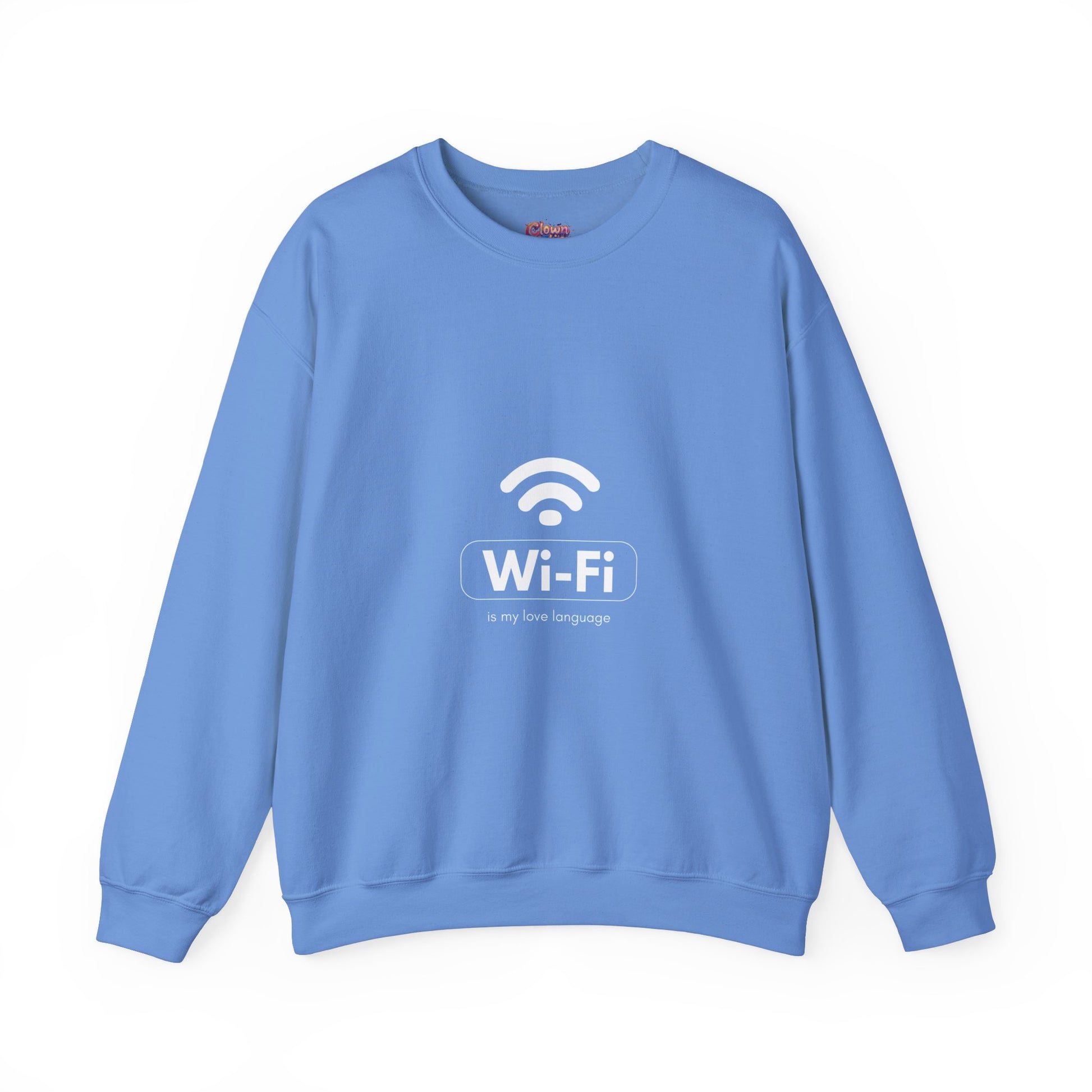 Wi-Fi Love Language Sweatshirt - Unisex Heavy Blend Crewneck
