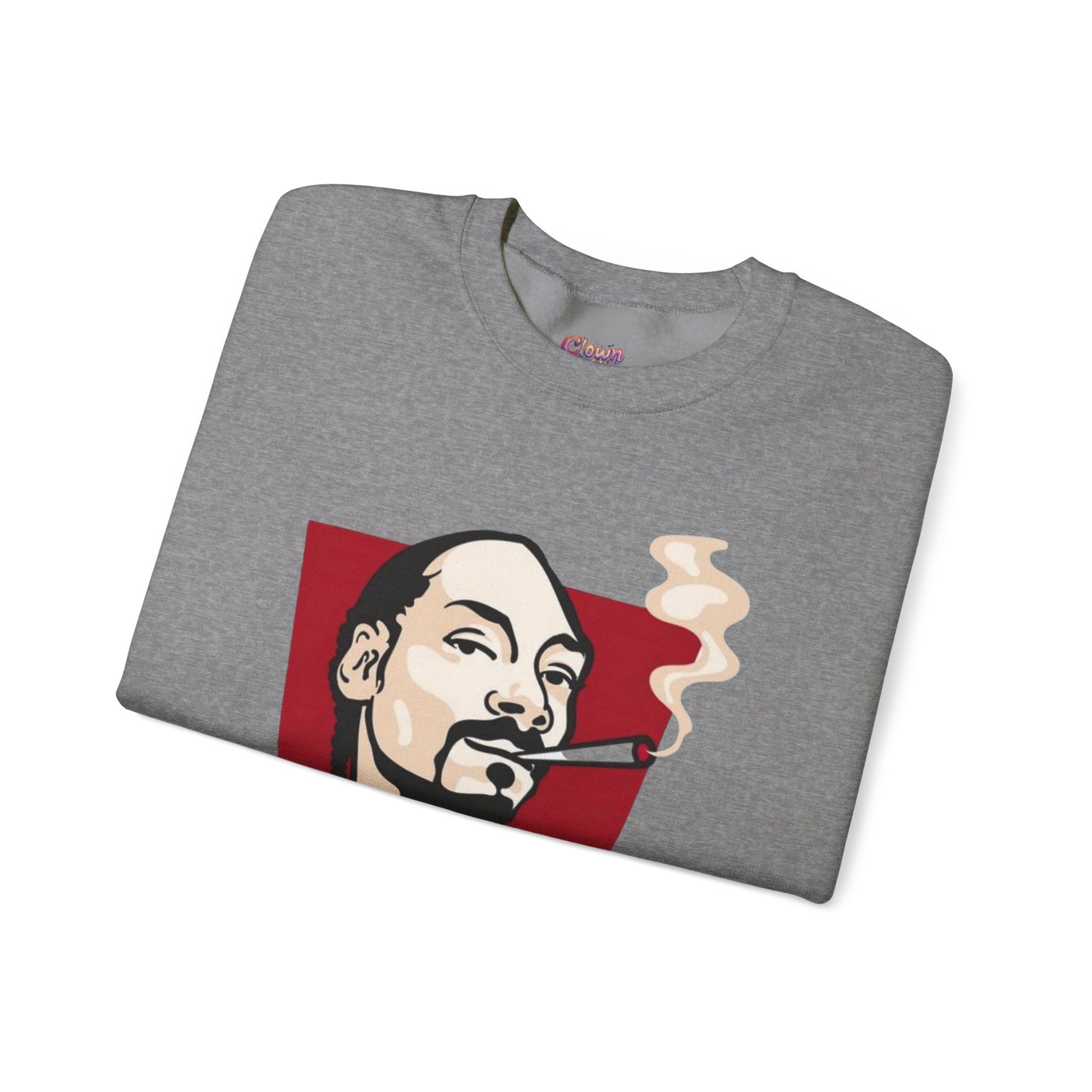 Bucket Love Graphic Crewneck Sweatshirt - Cozy Vintage Style for Chill Vibes