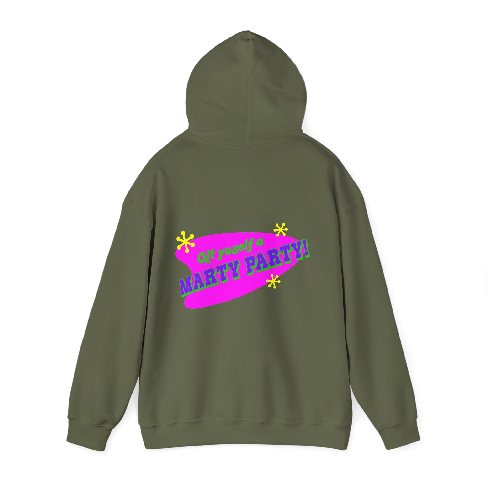 Marty Party Unisex Heavy Blend Hooded Sweatshirt
