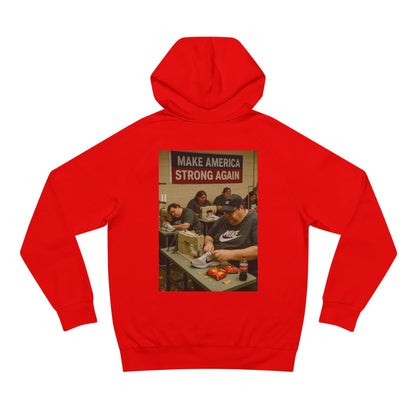 Unisex Make America Strong Again Hoodie - Comfortable & Stylish