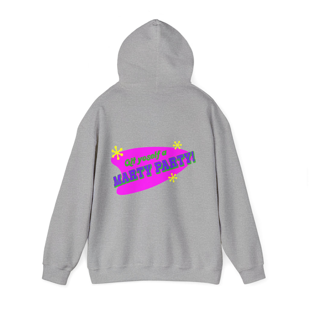 Marty Party Unisex Heavy Blend Hooded Sweatshirt