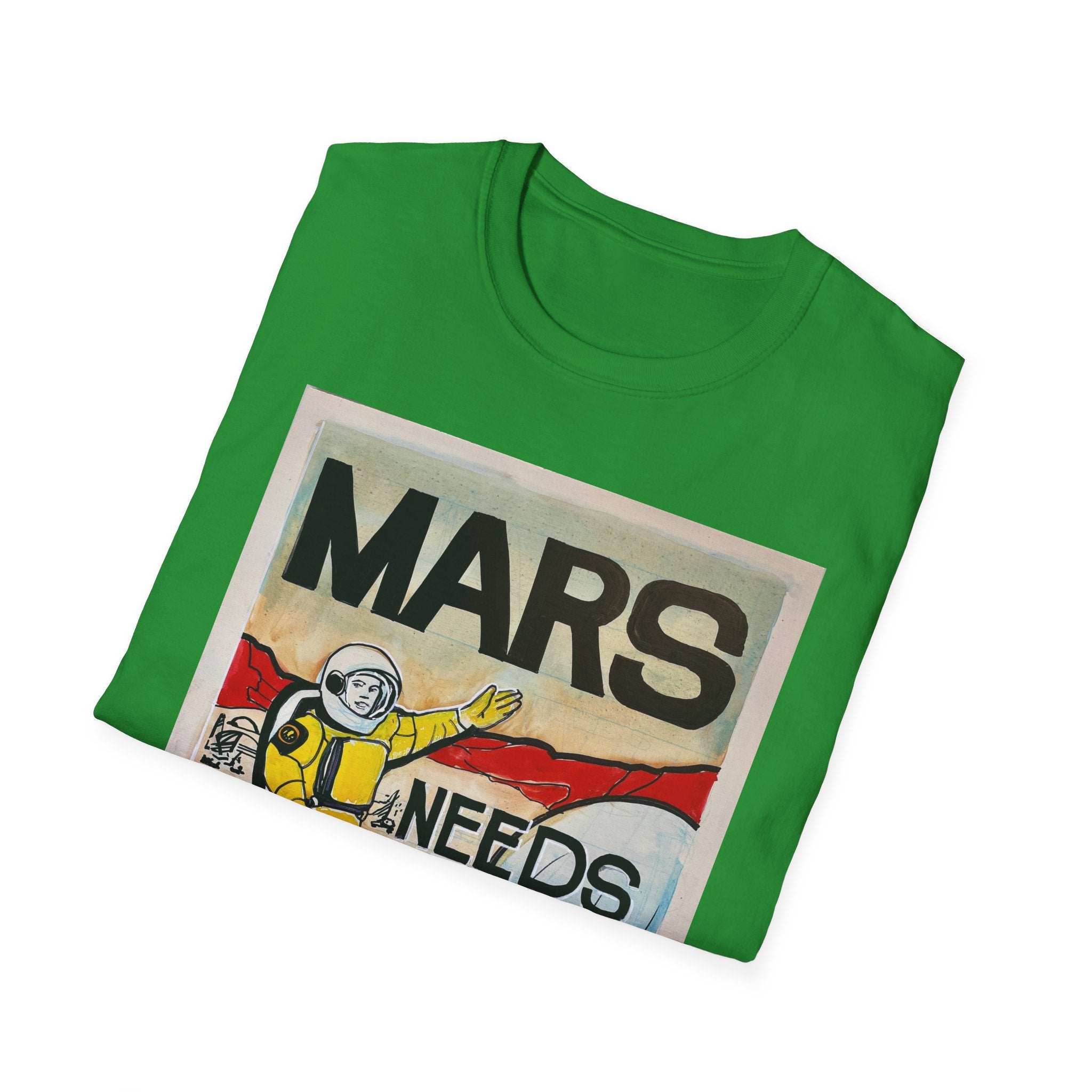 Mars Needs You Unisex Softstyle T-Shirt